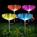 INDEPENDENCE DAY PROMOTION 49% OFF--7 Color-Changing LED Solar Powered Jellyfish Stake Lights