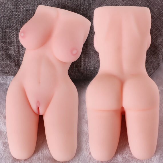 (Only Today 68% off) Realistic female torso, breasts, vagina, anus three in one, life-size love doll, anus, pussy, ass, adult masturbation toys 24.5*9.6*7.8cm 1.98LB (3 days delivery)