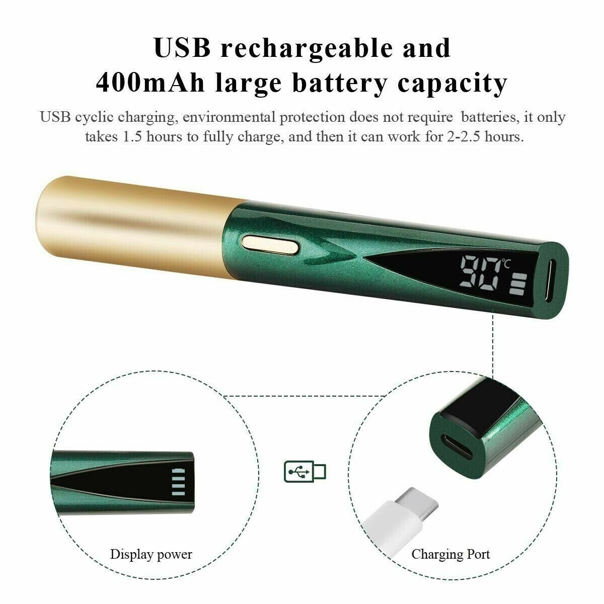 HEATED EYELASH CURLER