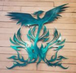 Handmade Phoenix Metal Art