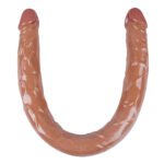 (Only Today 50% off)  C6 Classic Double Penetration Realistic Veined Double-Ended Dildo 22 Inch  0.5KG (3 days delivery)