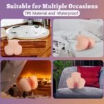(Only Today 50% off) Sex Doll Male Masturbators Pocket Pussy Ass, 1.46LB Realistic Mini Sex Doll Adult Sex Toys Lifelike Female Sex Doll Torso Hip with Virgin Vagina and Anal Men Masturbation Male Stroker for Doggy Style (3 days delivery)