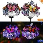 🔥Last Day Special Sale 70% OFF - Solar Stake Lights Butterflies Decor Lights