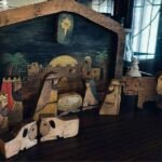 Nativity Puzzle With Wood Burned Design