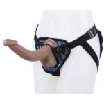 (Only Today 50% off)  F504 Adjustable Strap-On Harness Kit with 9.06-inch Ultra-Realistic Liquid Silicone Dildo (3 days delivery)