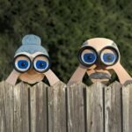 Father's Day Gift- Nosy Old Man and Lady Garden Yard Art