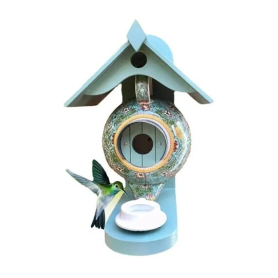 William Morris Teapot Bird House