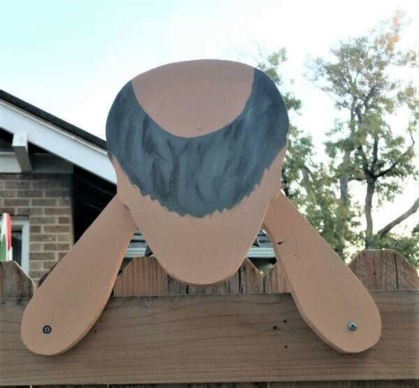 Father's Day Gift- Nosy Old Man and Lady Garden Yard Art