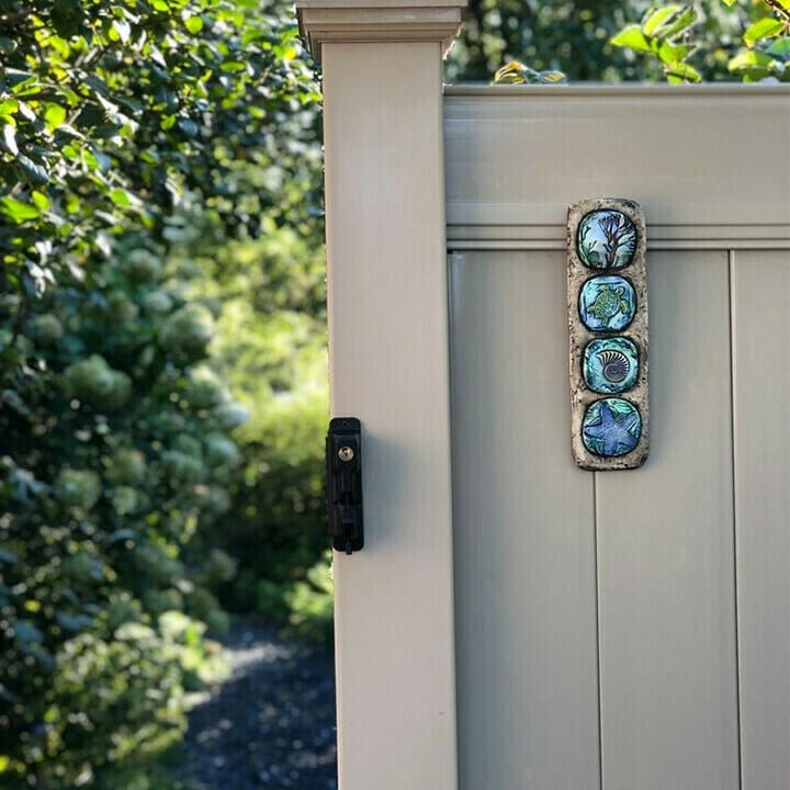 Starry Sky Ocean Garden Sculpture Decoration