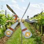 [Mother's Day] Gift Whirligig Character Series Windmill garden decor