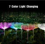 INDEPENDENCE DAY PROMOTION 49% OFF--7 Color-Changing LED Solar Powered Jellyfish Stake Lights