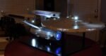 U.S.S. Enterprise 1:350 Scale Set Prop Replica Model with lights -BUY 2 FREE SHIPPING