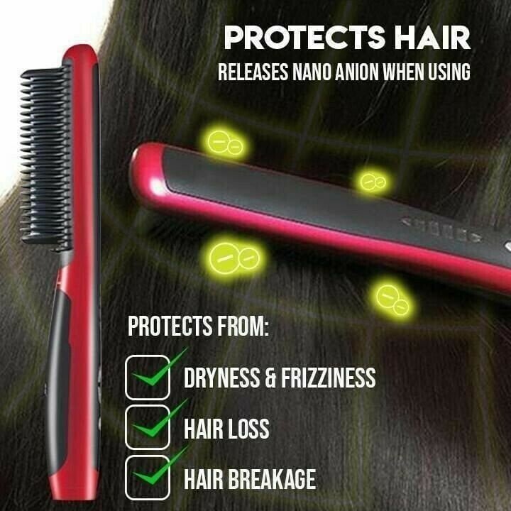 Hair Straightener Styling Comb