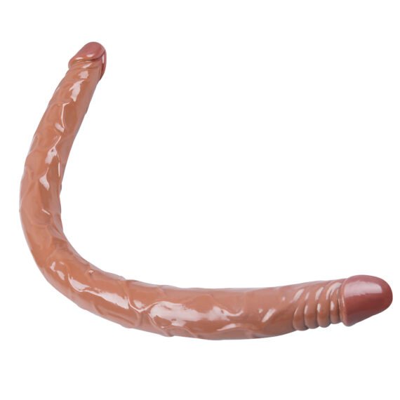 (Only Today 50% off)  C6 Classic Double Penetration Realistic Veined Double-Ended Dildo 22 Inch  0.5KG (3 days delivery)