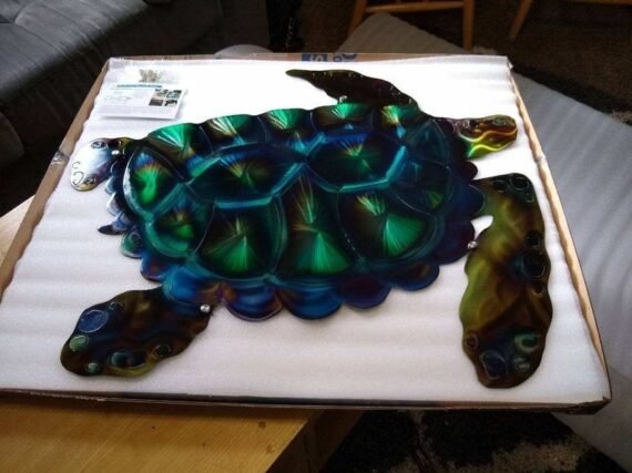 Turtle Metal Wall Sculpture