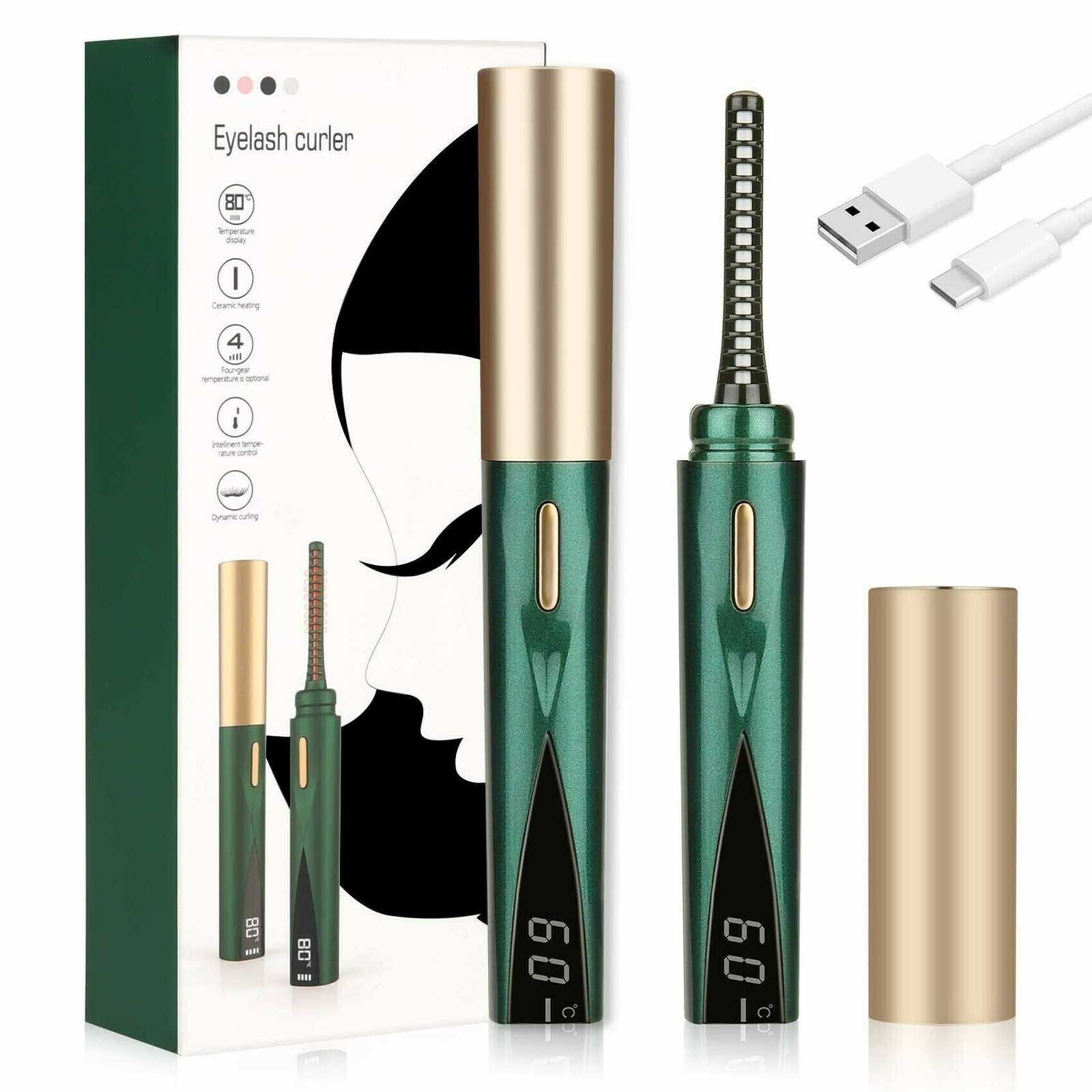 HEATED EYELASH CURLER