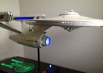 U.S.S. Enterprise 1:350 Scale Set Prop Replica Model with lights -BUY 2 FREE SHIPPING