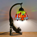 Vintage Style Stained Glass Cat Table Lamp(48% OFF )