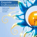 Kacux Solar Garden Metal Sun Lights Decor