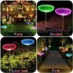 INDEPENDENCE DAY PROMOTION 49% OFF--7 Color-Changing LED Solar Powered Jellyfish Stake Lights