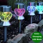 LEWIS&WAYNE Solar Pathway Lights Outdoor Decoration