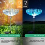 INDEPENDENCE DAY PROMOTION 49% OFF--7 Color-Changing LED Solar Powered Jellyfish Stake Lights
