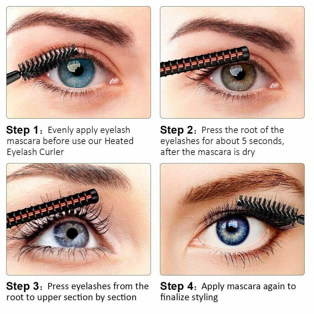 HEATED EYELASH CURLER