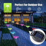 INDEPENDENCE DAY PROMOTION 49% OFF--7 Color-Changing LED Solar Powered Jellyfish Stake Lights