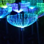 INDEPENDENCE DAY PROMOTION 49% OFF--7 Color-Changing LED Solar Powered Jellyfish Stake Lights