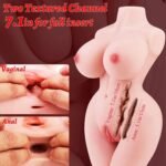 (Only Today 50% off)3kg Virgin Sex Doll with Sexy Ball Simulation Hymen and Double Pussy Ways for More Fun, Big Boobs, Anal(3 days delivery)