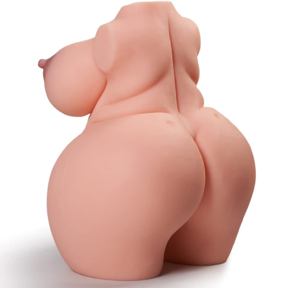 (Only Today 50% off) 3.2kg Big Boobs and Butt Sex Half Body Doll with 3D Realistic Textured Virgin Vagina and E Cup Get more Fun (3 days delivery)