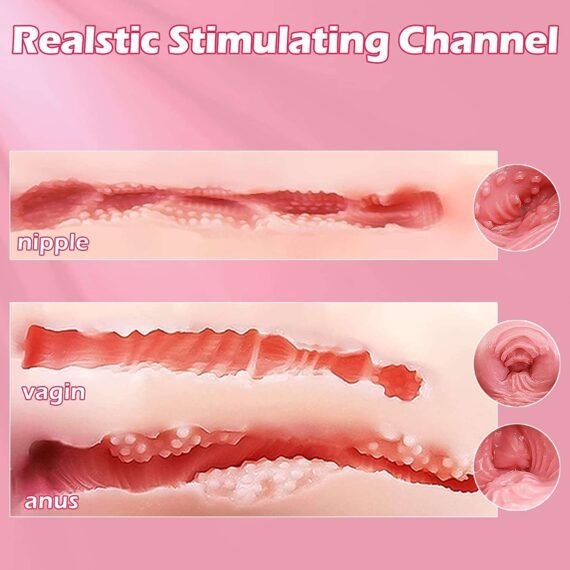 (Only Today 88% off) 4 in 1 Sex Female Doll with incredible Tits Fuck Way and Vivid Pussy, Big Boobs, Fat Butt for Anal Sex (3.5kg) (3 days delivery)