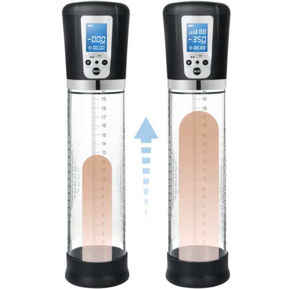 (Only Today 50% off)  Electric Penis Vacuum Pump with 4 Suction Intensities, Rechargeable Automatic High-Vacuum Penis Enlargement Extend Pump (3 days delivery)