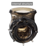 (Only Today 50% off)  1 Pcs Black Penis Sleeve Cock Enlarger, Delay Ejaculation Dual Support Sheath with Convex Grain for Couple (3 days delivery)