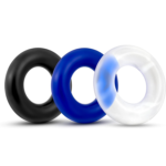 (Only Today 50% off)3 Colors Penis Delay Rings for Longer Harder Stronger Erections with Soft and Waterproof Silicone(3 days delivery)