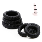 (Only Today 50% off)3 Pcs Premium Silicone Cock Rings for Men Erection Training and Stamina Prolonging(3 days delivery)