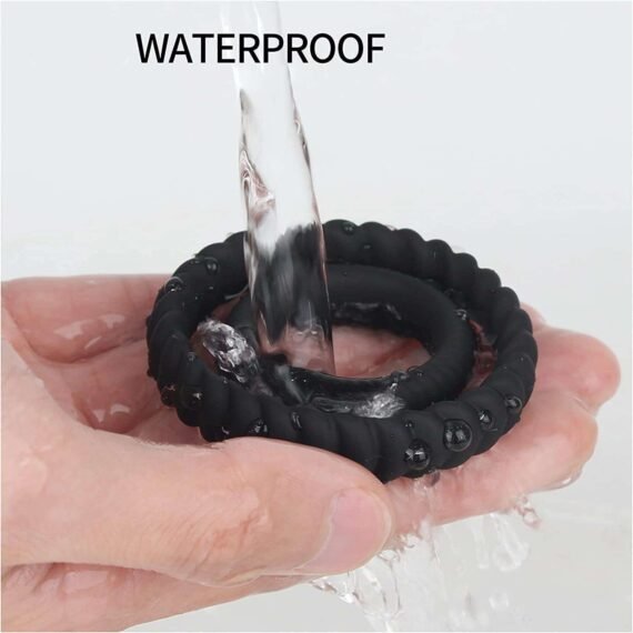 (Only Today 50% off)3 Pcs Premium Silicone Cock Rings for Men Erection Training and Stamina Prolonging(3 days delivery)