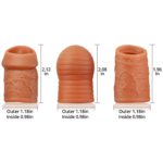 (Only Today 80% off)3 Kinds of Penis Glans Ring Set with Buckle Design and Liquid Silicone for Couples Sex(3 days delivery)