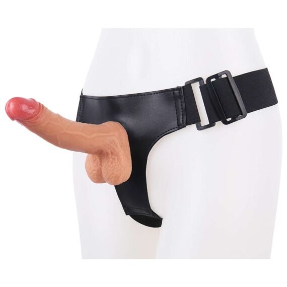 (Only Today 50% off)  Strap Harness Dildo with Adjustable Waist and Strap-on Suction Cup for Couple and BDSM (3 days delivery)