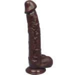 (Only Today 50% off)25cm Black Realistic Huge Dildo with Lifelike Detail and Strong Suction Cup for Hand-Free Play(3 days delivery)