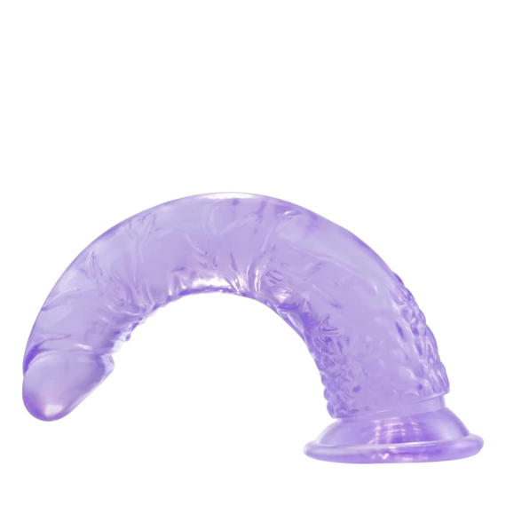 (Only Today 50% off) 20cm Realistic Transparent Dildo with Strong Suction Cup and G Spot Stimulate Glans for Beginners Women (3 days delivery)