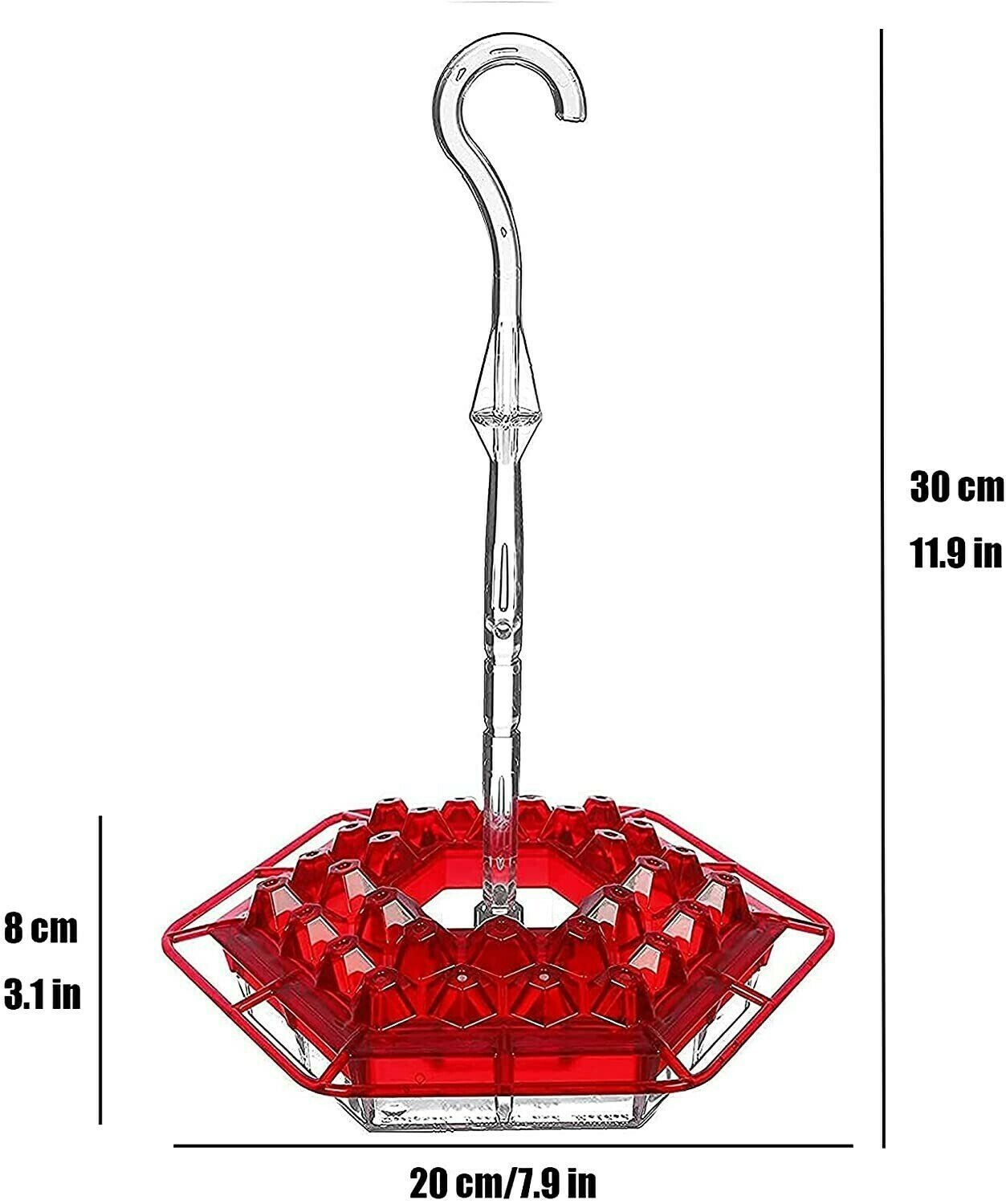[Last Day 75%OFF]Mary's Sweety Hummingbird Feeder With Perch And Built-in Ant Moat