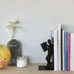 Reader Decorative Metal Bookend
