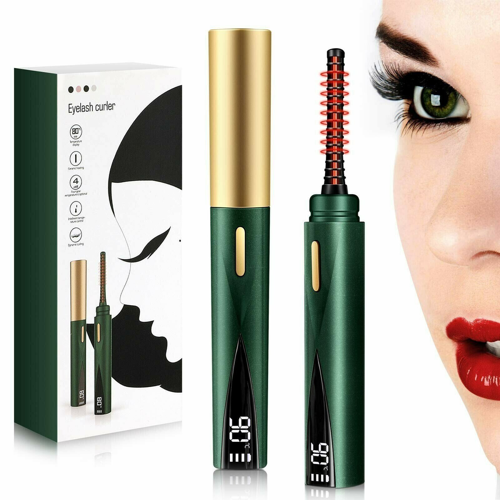 HEATED EYELASH CURLER