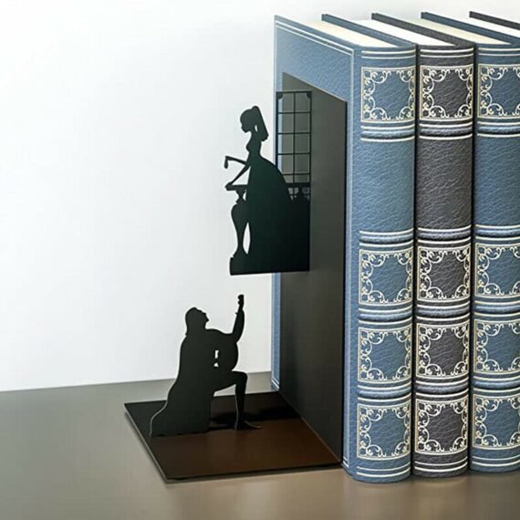 Reader Decorative Metal Bookend