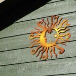 Wacky Solar Moon Metal Wall Art