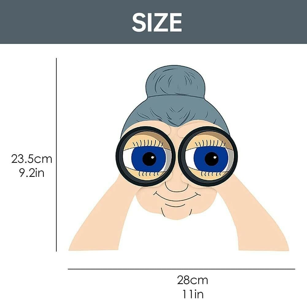 Father's Day Gift- Nosy Old Man and Lady Garden Yard Art