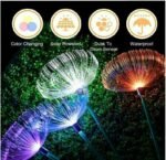 INDEPENDENCE DAY PROMOTION 49% OFF--7 Color-Changing LED Solar Powered Jellyfish Stake Lights