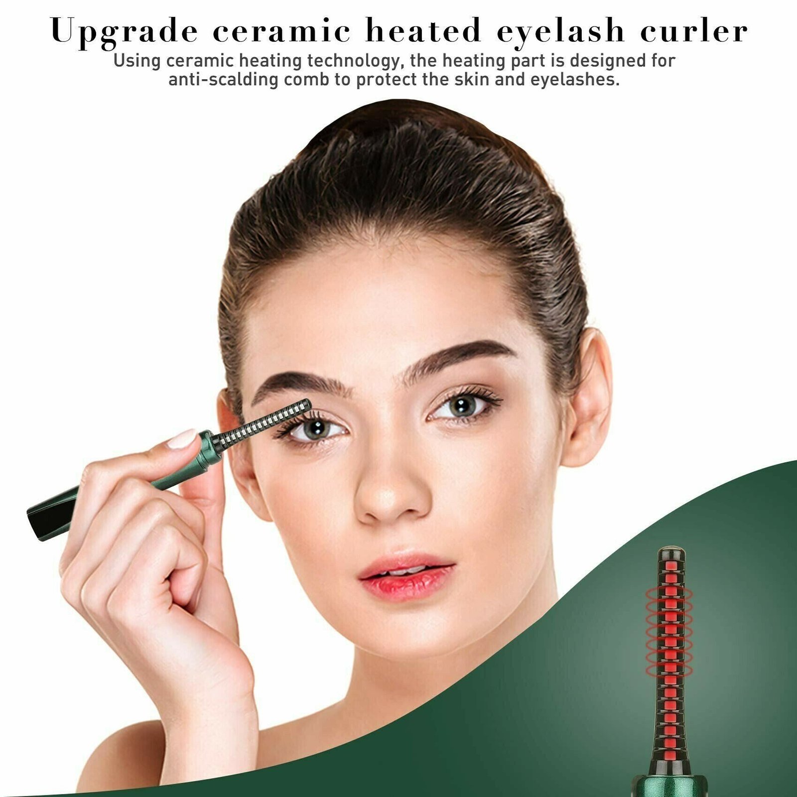 HEATED EYELASH CURLER