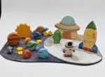 👩‍🚀🌞🌙Solar System Wooden Balance Stacker